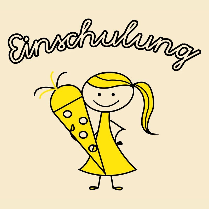einschulung mädchen