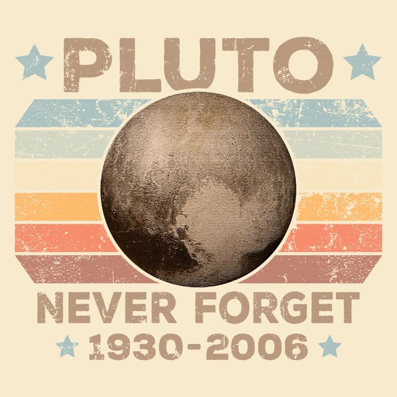 Pluto Never Forget Astronomy Space