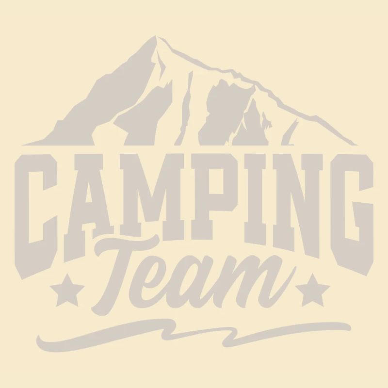 Équipe de camping Camper Campen