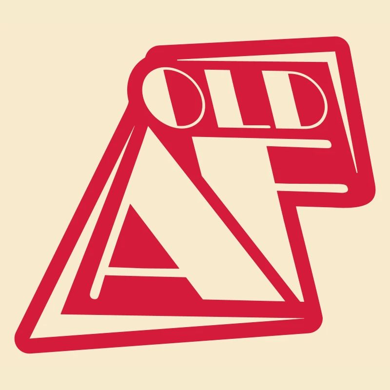 old AF Text Logo