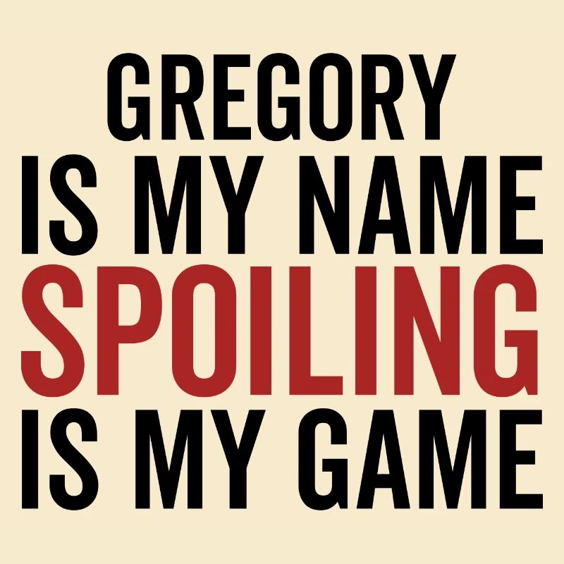 Gregory est mon nom Spoiler est mon jeu