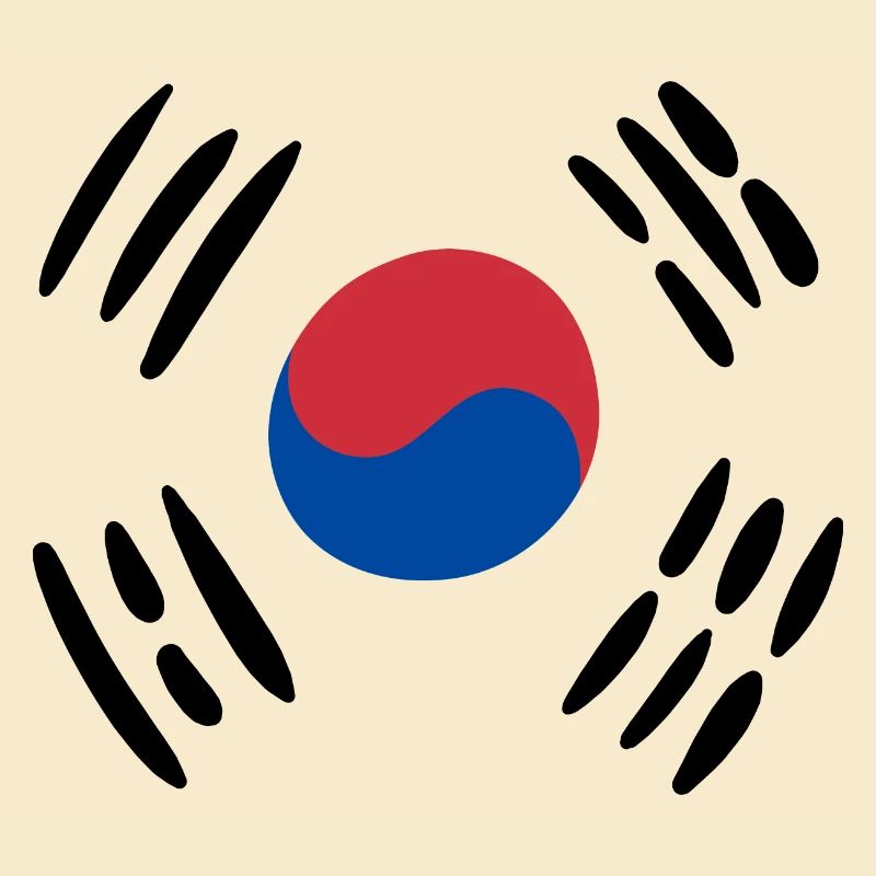 Drapeau de la Corée