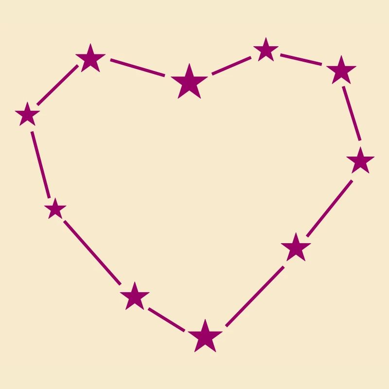 Sternzeichen Herz Liebe