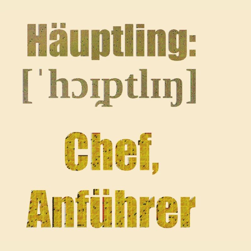 häuptling chef
