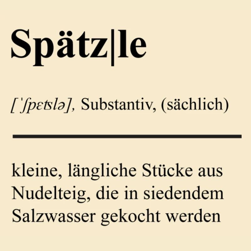 Spätzle-Saga: Schwäbisch köstlich! Duden