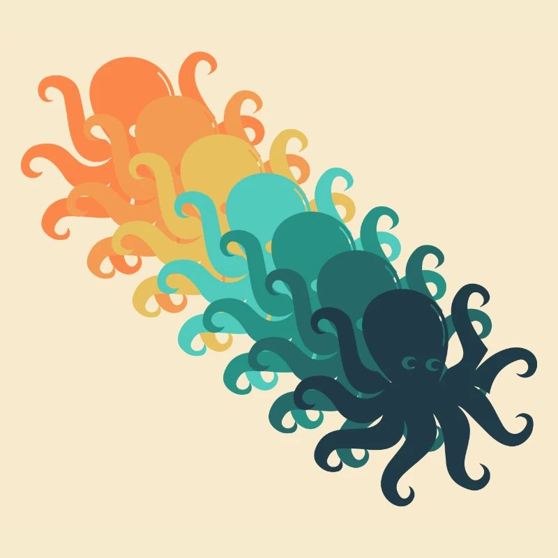 Vintage octopus