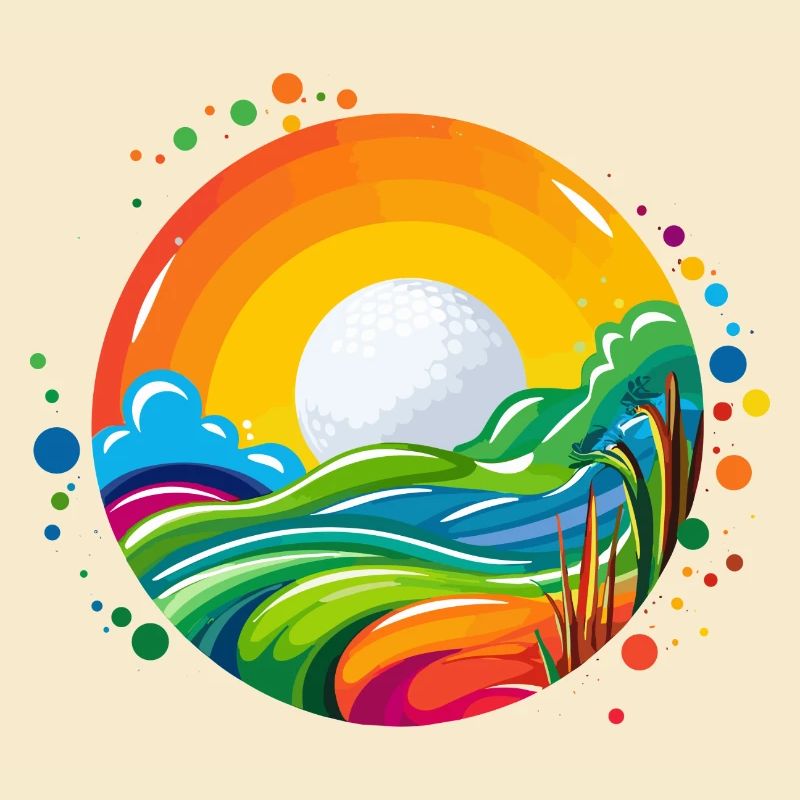 Welt der Golfer.