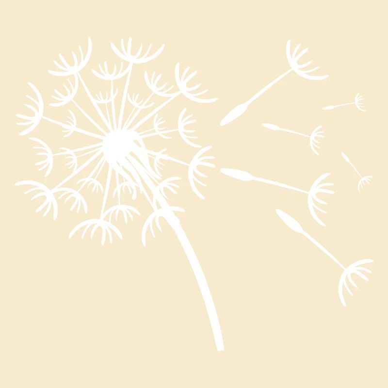 Verspieltes Pusteblumen-Design