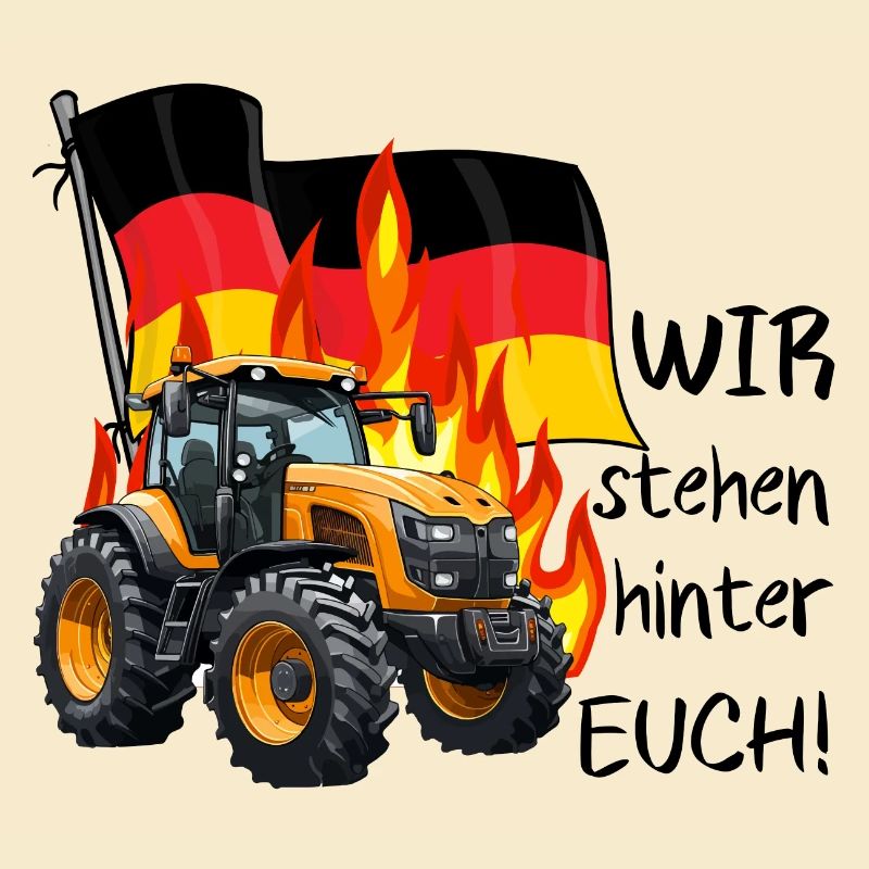 Wir stehen hinter den Bauern