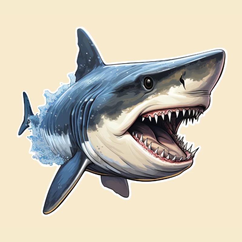 Shark voracious