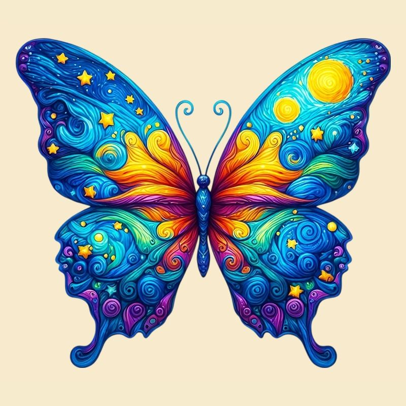 Papillon Van Gogh