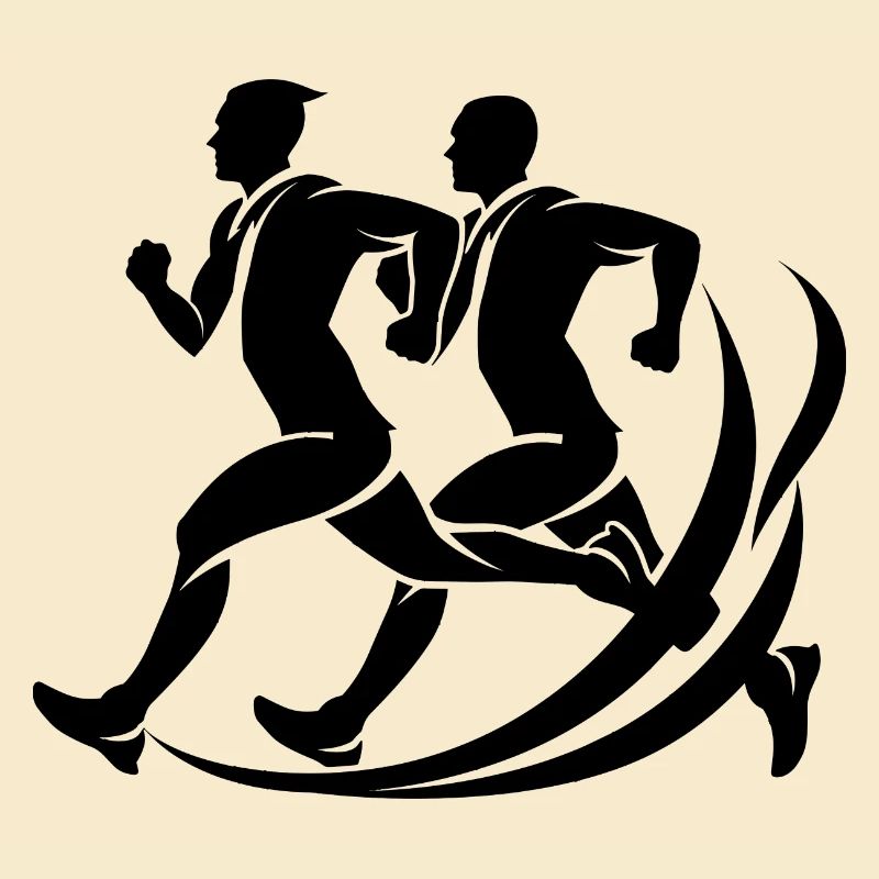 Jogger Drawing