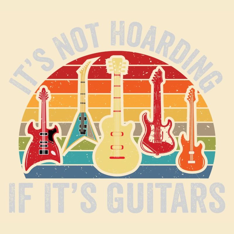 it's not hoarding if it's guitars