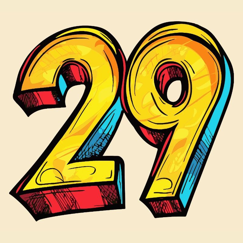 29 Zahl Comic
