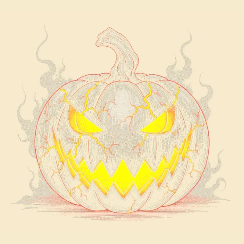 Evil Lightning Pumpkin