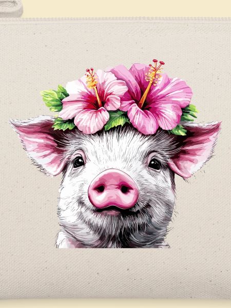 Hibiscus Crown Pig