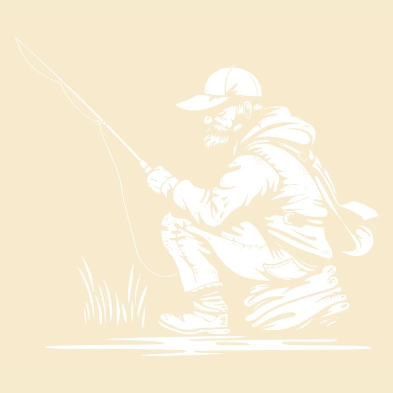 Angler Drawing