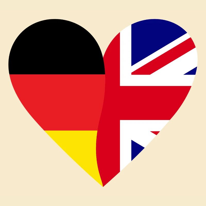 Germany Great Britain Heart