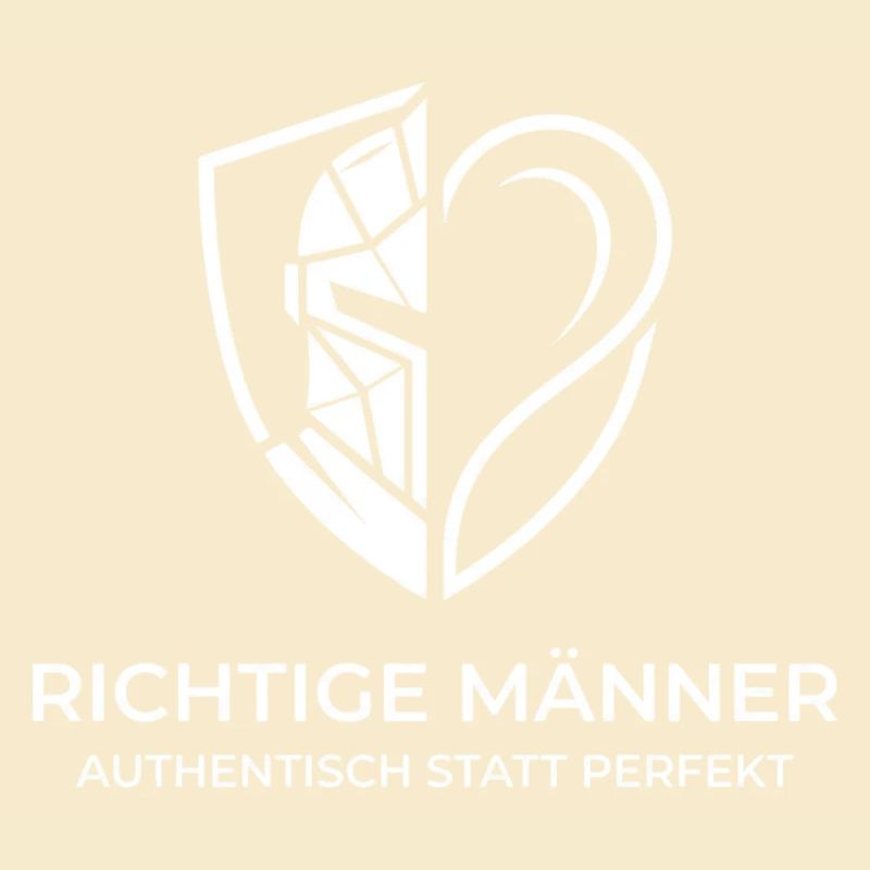 Authentische Männer Shield