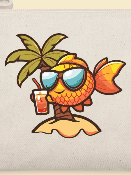 Goldfisch Sommer Palme