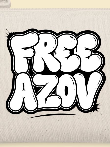 Free Azov – Blasen-Graffiti