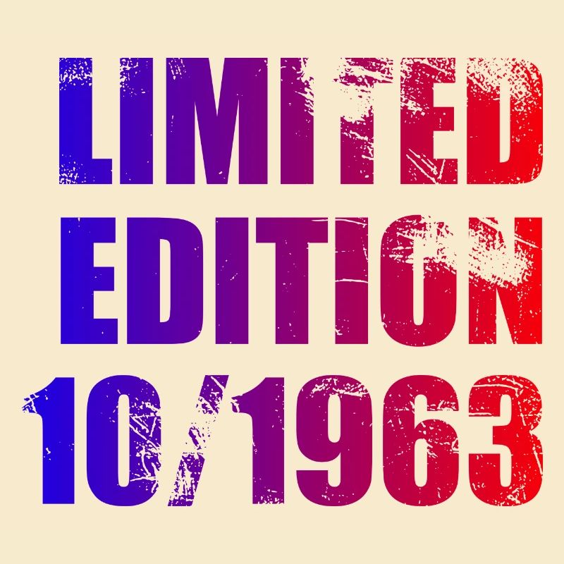 60e anniversaire Edition limitée 10/1963