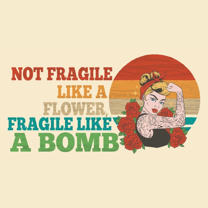 Pas fragile comme une fleur, mais un