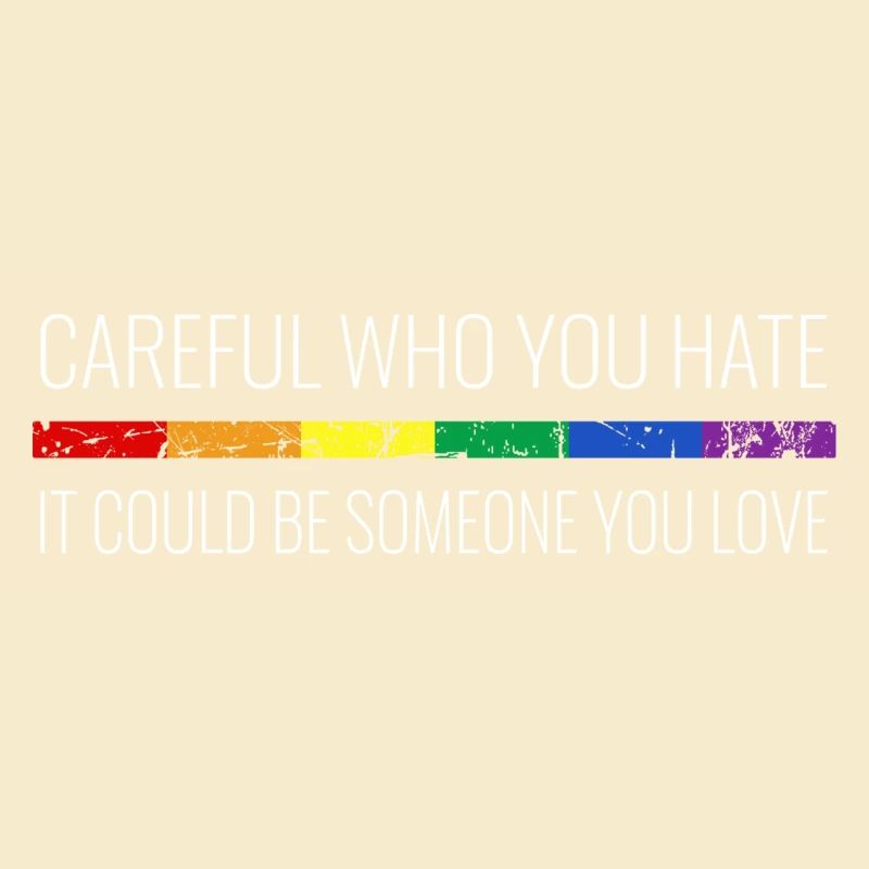 Be careful who you hate, it might