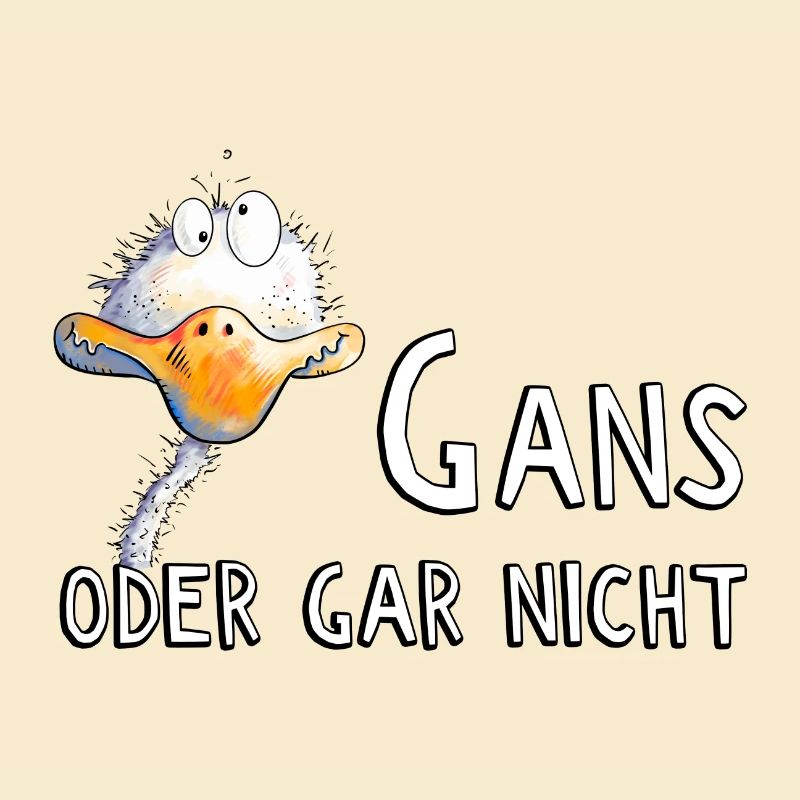 Gans Oder Gar Nicht I Gänse Wortspiel