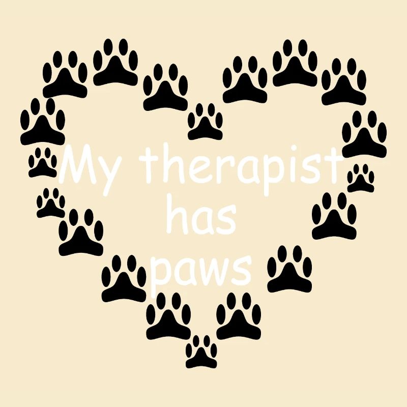 My therapist has paws