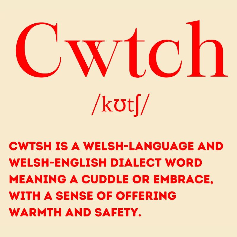 Cwtch Definition Walisisch Wales