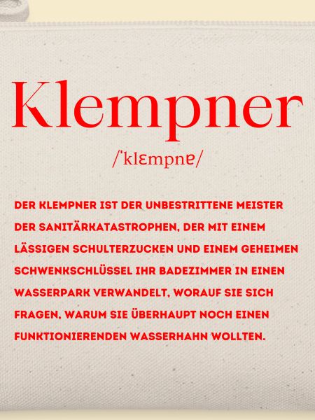Klempner Definition