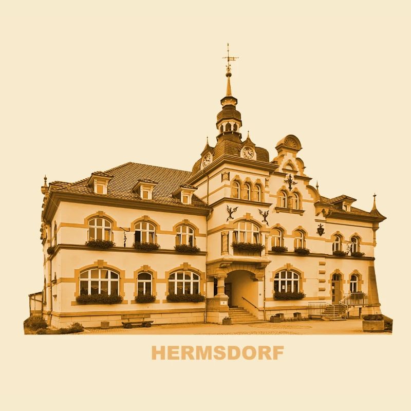 Hermsdorf Town Hall Thuringia Saale Holzland