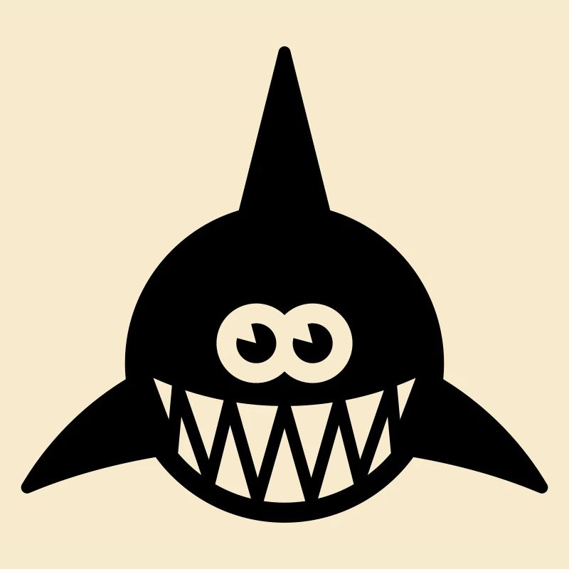 Fish Showing Teeth (Shark, Predator, Carnivore 1C)