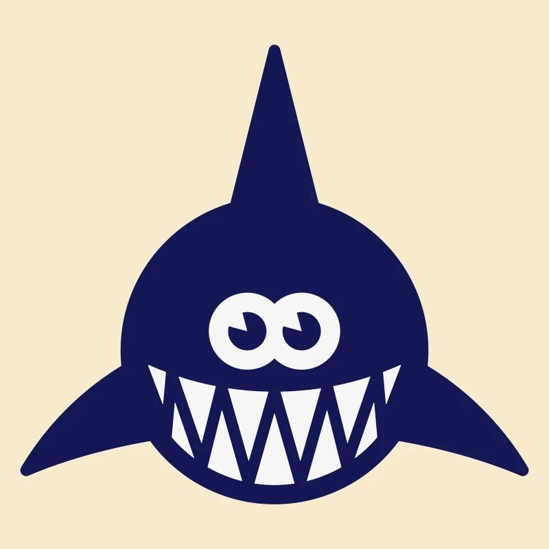 Fish Showing Teeth (Shark, Predator, Carnivore 2C)