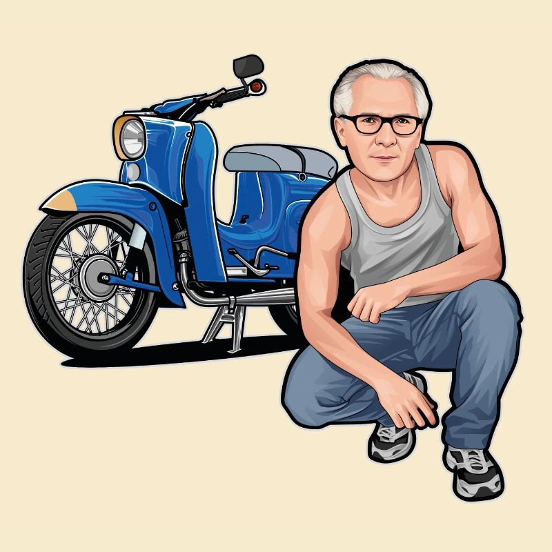 Schwalbe (Trude) + Erich // Illustration
