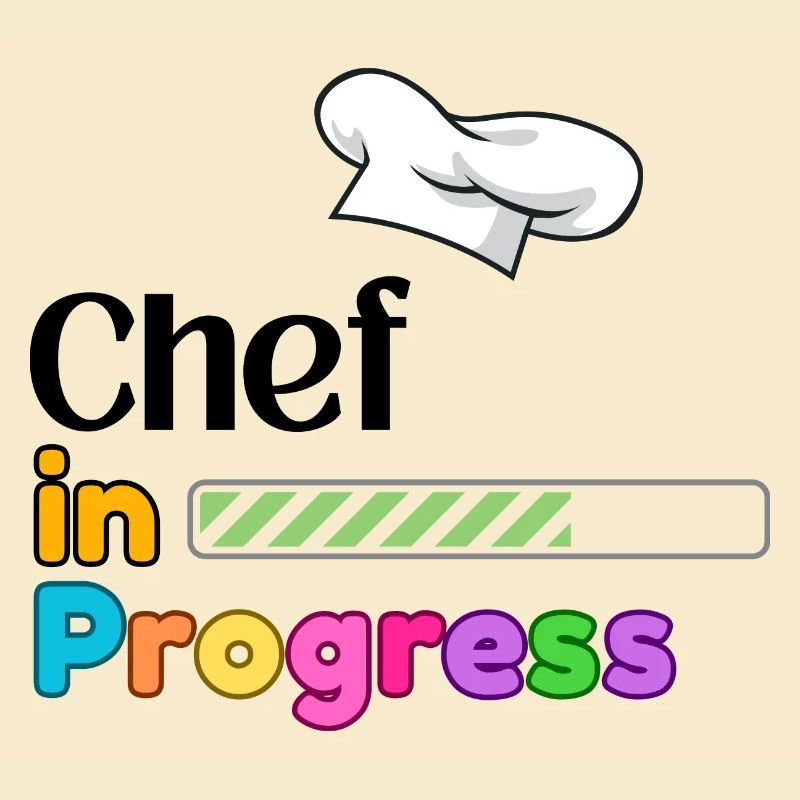 Chef In Progress Cooking Student