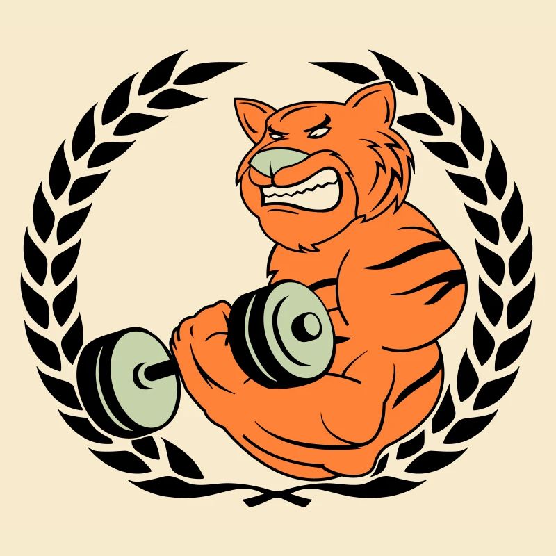 Tiger Muscle Bodybuilder