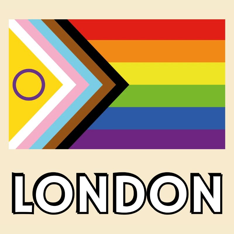 Inclusive Pride Progress Flag London