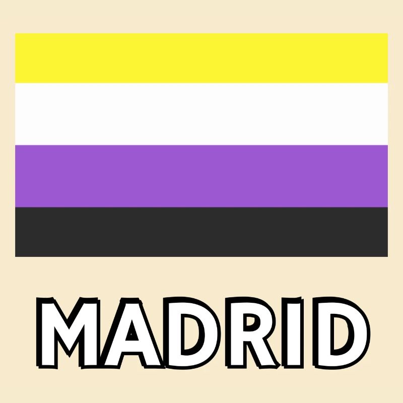 Non binary Pride Flag Madrid