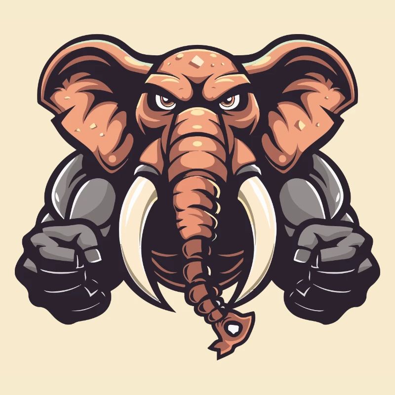Elephant Animal Comic
