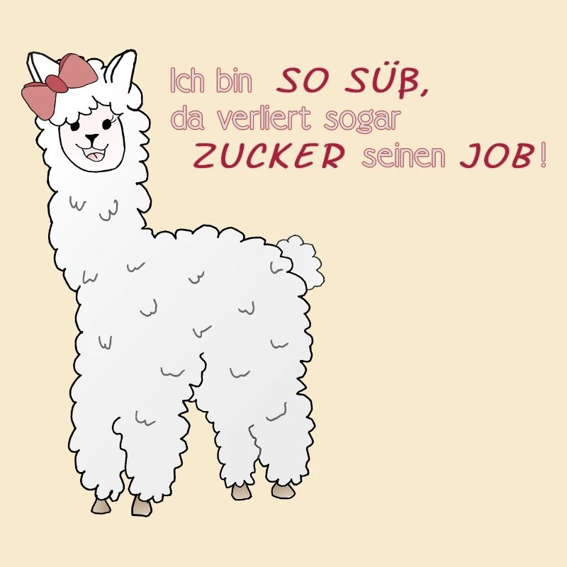 Süßes Alpaka