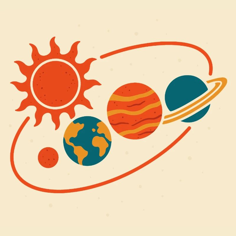 Erkunde Planeten Sonnensystem Universum Spaß