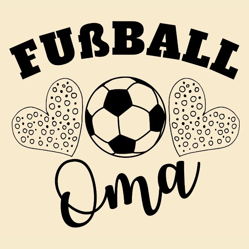 Fußball Oma mit Herz
