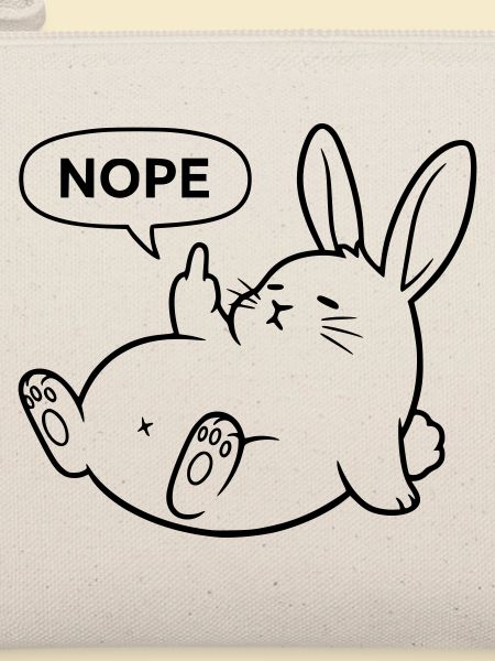 Nope Kaninchen | Freches Hasen Statement
