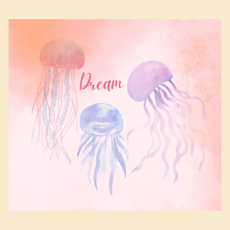 Pastel Dream Jellyfish