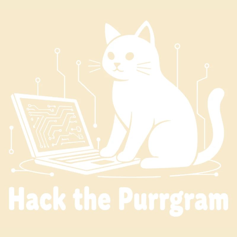 Purrrgram Hack: Cat Tech Humor