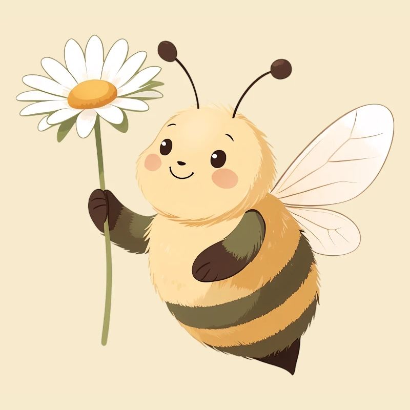 Fleur Abeille Fleur Joyeuse