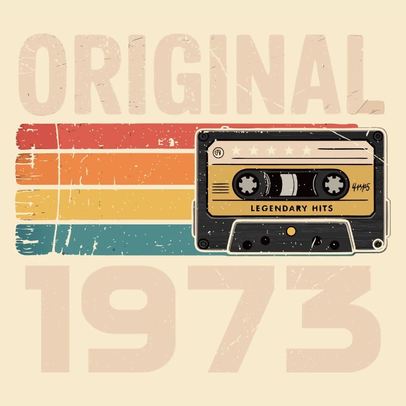 Originales 1973er Retro-Jubiläum 1973