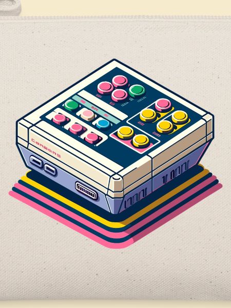 Retro Spielkonsole Pixelkunst